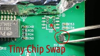 Quick PCB Repair - Tiny IC - Hot Air Soldering by Clayton Darwin 288 views 4 months ago 5 minutes, 47 seconds