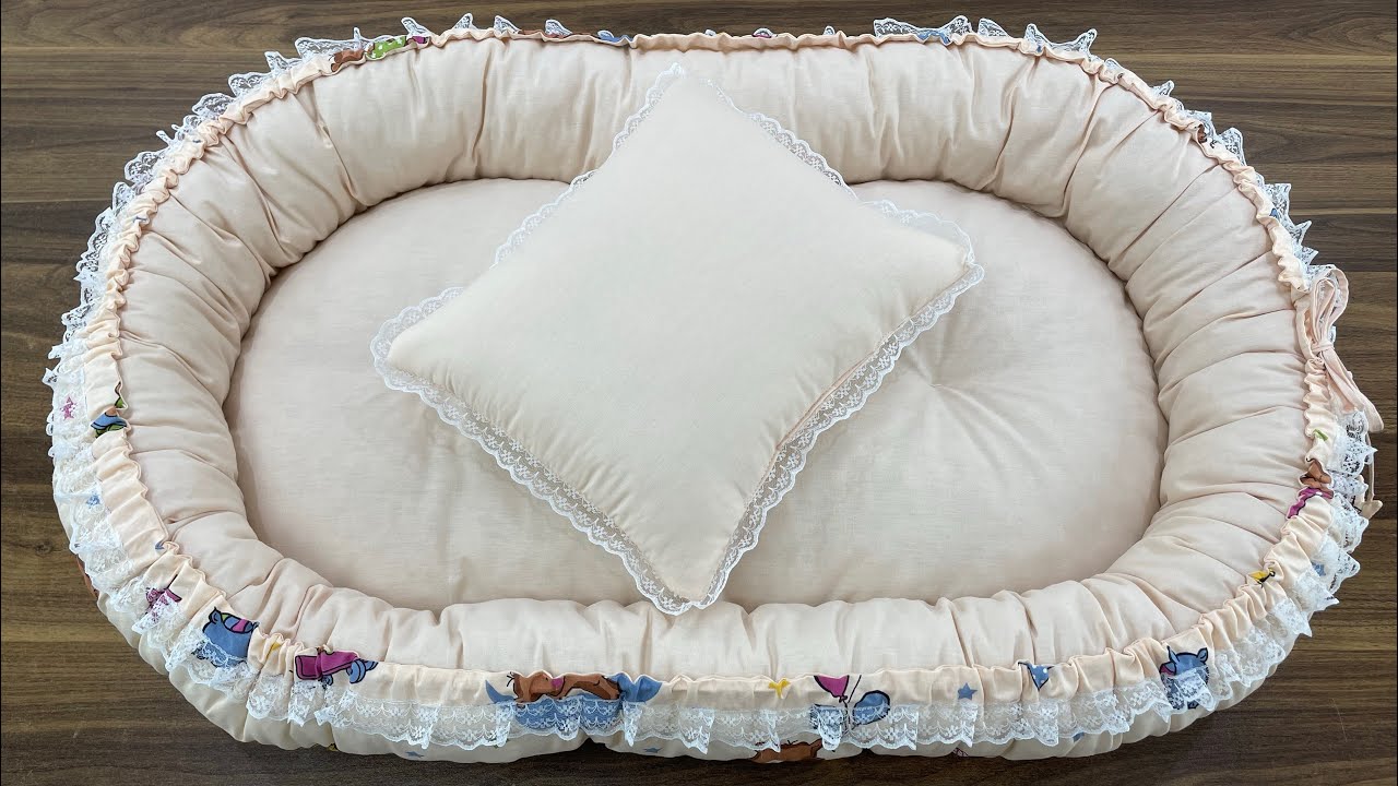 Легкое шитье детского гнездышка | Как сделать Бэбинест? 🧸