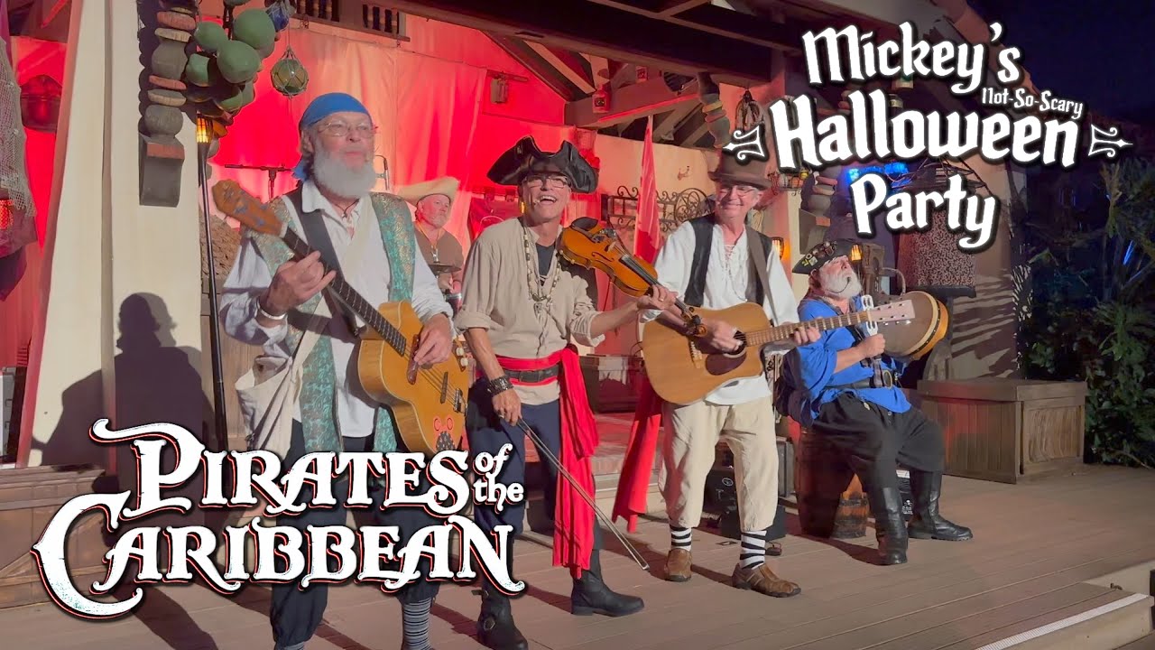 Mickey’s NotSoScary Halloween Party 2023 Rusty Cutlass Full Pirates