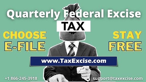 Federal Excise Tax Form 720 Electronic Filing