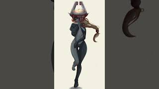 HOW TO DRAW | TIMELAPSE | Legend of Zelda twilight princess | LOZTP | MIDNA | #shorts HOW TO DRAW | TIMELAPSE | Legend of Zelda twilight princess | LOZTP | MIDNA | #shorts