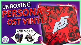 Unboxing Persona 5 Vinyl Soundtrack & More!