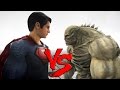 SUPERMAN (Man of Steel) VS ABOMINATION - EPIC BATTLE