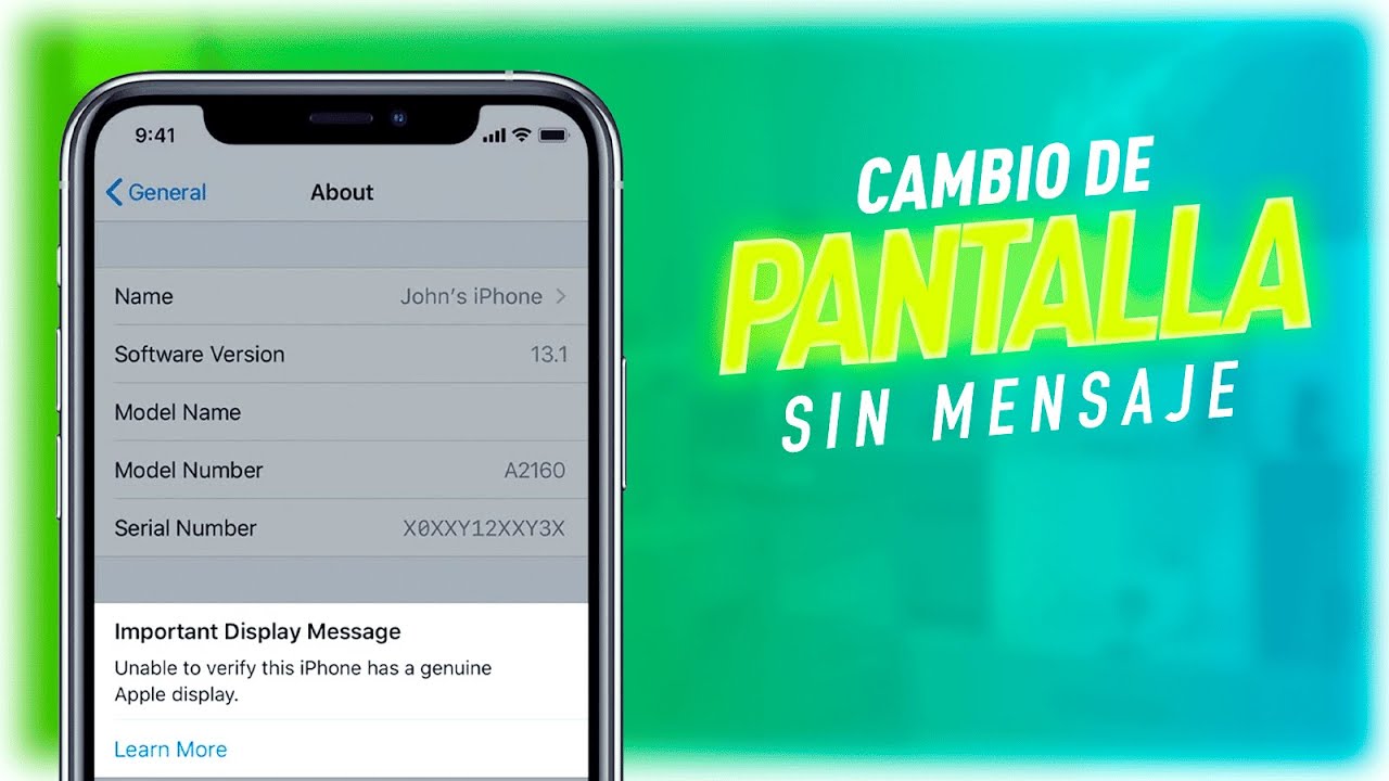 iPhone 13 Mini - CAMBIO DE PANTALLA SIN MENSAJE ✅ - Como Hacer un Swap de CIRCUITO PASO A PASO ✅