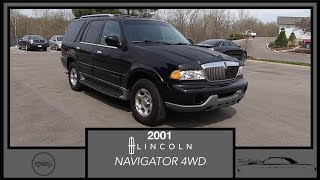 2001 Lincoln Navigator 4WD|Walk Around Video|In Depth Review|Test Drive