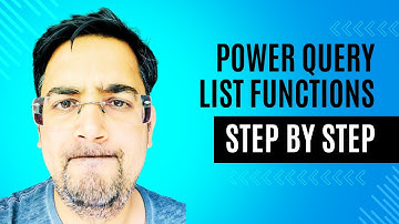 Power query list functions (Easy understanding) - 03