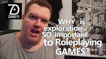 Why is exploration so important in roleplaying games?