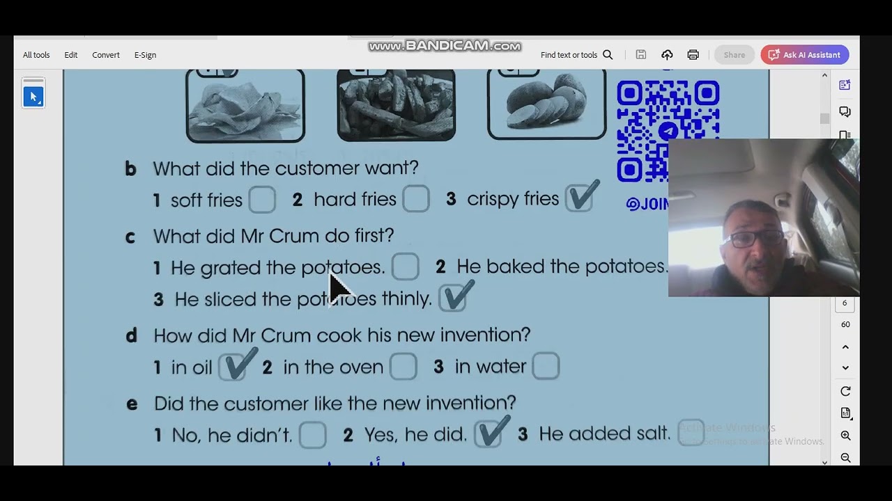 حل كتاب النشاط الانكليزي الصف السادس الابتدائي ص ٥٧ و ٥٨