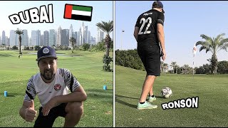 RONSON SPILLER FODBOLDGOLF I DUBAI