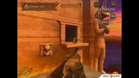 Sphinx and the Cursed Mummy GameCube Gameplay - Nailed by