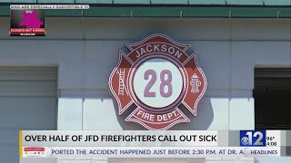 Jackson firefighters call out sick over salary disputes