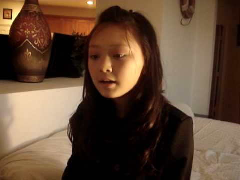 11 yr old Serina sings This is Me Acoustic by Demi Levato