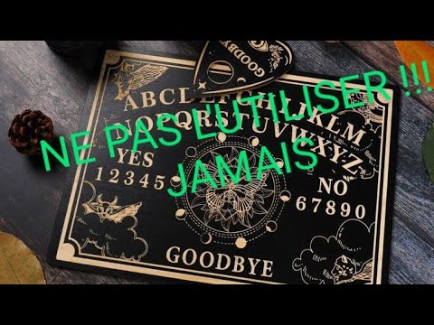 Ouija pourquoi ne pas l'utiliser ?? quels sont les risques ?? 😱😰