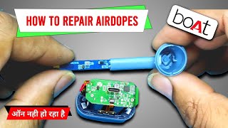 How To Repair Airdopes 131 || How to fix boat Airdopes 131 one side not working