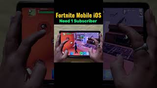 Fortnite Mobile iOS iPad Gameplay Chapter 6 Season 4 | Fortnite iOS Gameplay | Fortnite Mobile 2025
