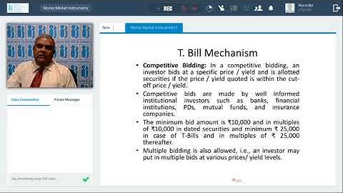 Bank Financial Management – Module C - Unit 17 - Treasury Products