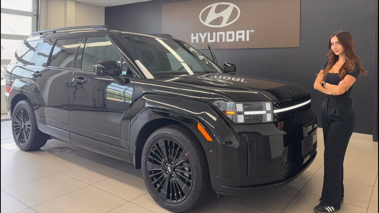 Hyundai Santa Fe Ultimate Calligraphy Hybrid 2026 года: полный обзор!