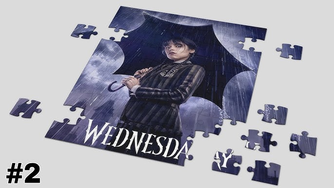 Wednesday Addams Puzzle Game Part 1 