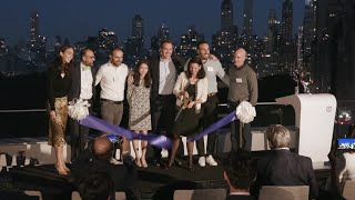 Opening Of New Innovation Space At Deutsche Bank Center New York