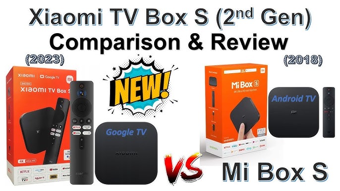 Netflix Uhdxiaomi Mi Tv Box S 2nd Gen 4k Hdr Android Tv With Netflix &  Google Tv