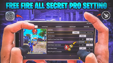 Control Setting Free Fire | Pro Player sentivity Setting Free Fire 2025 | Free Fire Max Setting | FF
