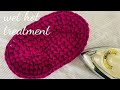 Make your crochet perfect..How to do hot wet treatment ...sinhala @yscrochet