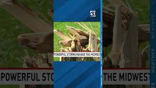 Parts of Midwest ravaged by storms Monday while West Michigan is spared