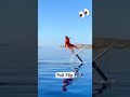 First ever foil board flip ⁉️ #surf #foilboard #foil #motivate #flips #motivation #surfing #water