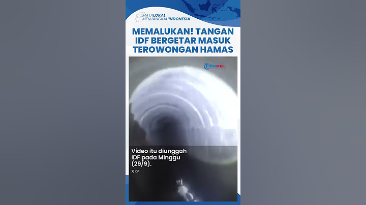 Bocor! Video Tangan Tentara Israel Bergetar Ketakutan saat Masuk Terowongan Hamas di Jalur Gaza
