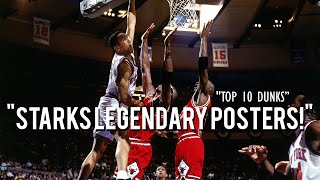 Celebrity John Starks' Top 10 Career Dunks | Ultimate Poster Reel! Net Worth