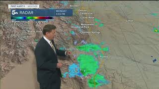 Scattered showers with stronger afternoon wind