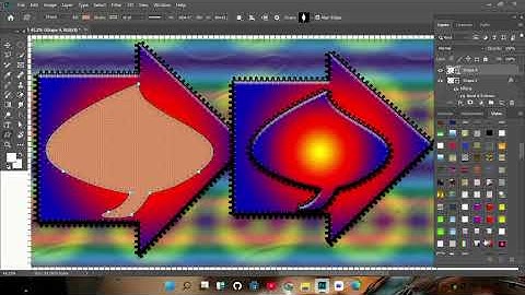 How to create new custom shapes in Adobe Photoshop with different ways