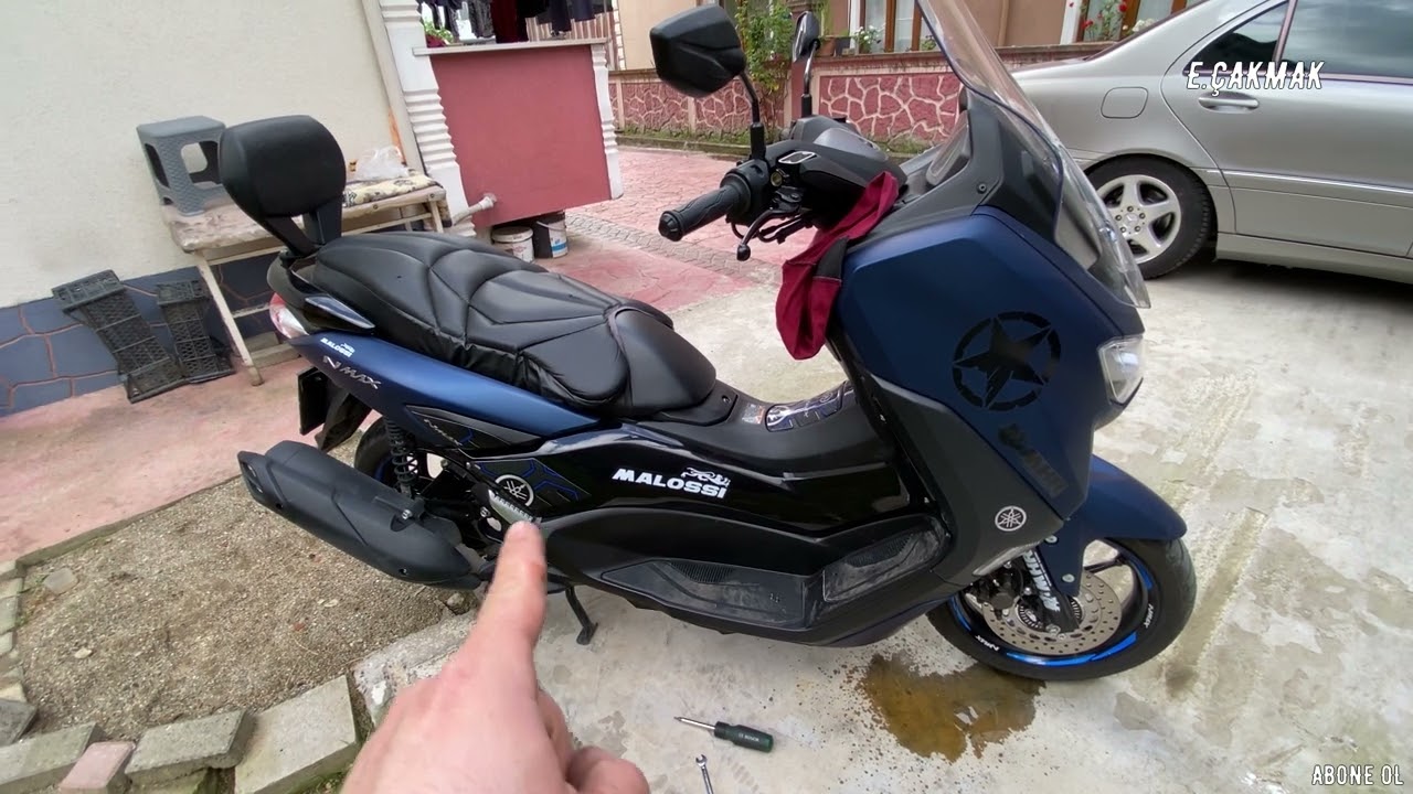 YAMAHA NMAX FREN HİDROLİK DEĞİŞİMİ (DOT5.1) Mükemmel Frenleme ve Pamuk Gibi Manetler