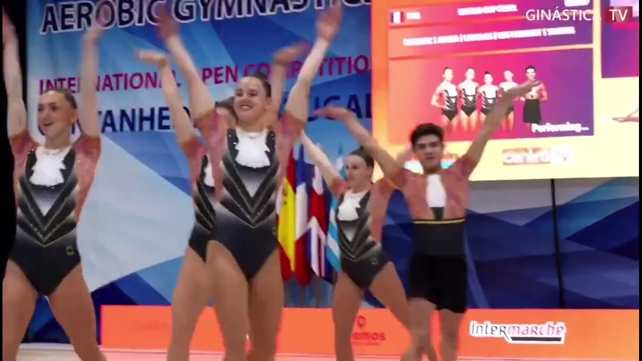 Team France 🇫🇷 GROUP | 10th Cantenhede FIG Aerobic Gymnastics World Cup 2025 🌎 🏆