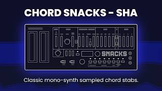 Chord Snacks SHA sample pack - 222 x synth chords & stabs