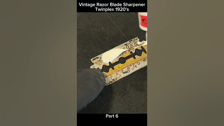 Vintage Razor Blade Sharpener Twinplex 1920's - Part 6 #restoration #asmr #usa #viral