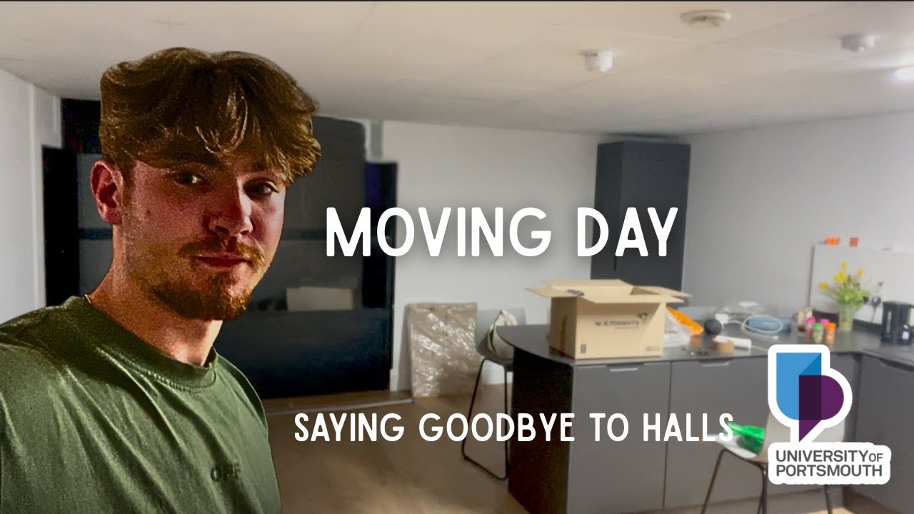 leaving my uni halls - end of my first year