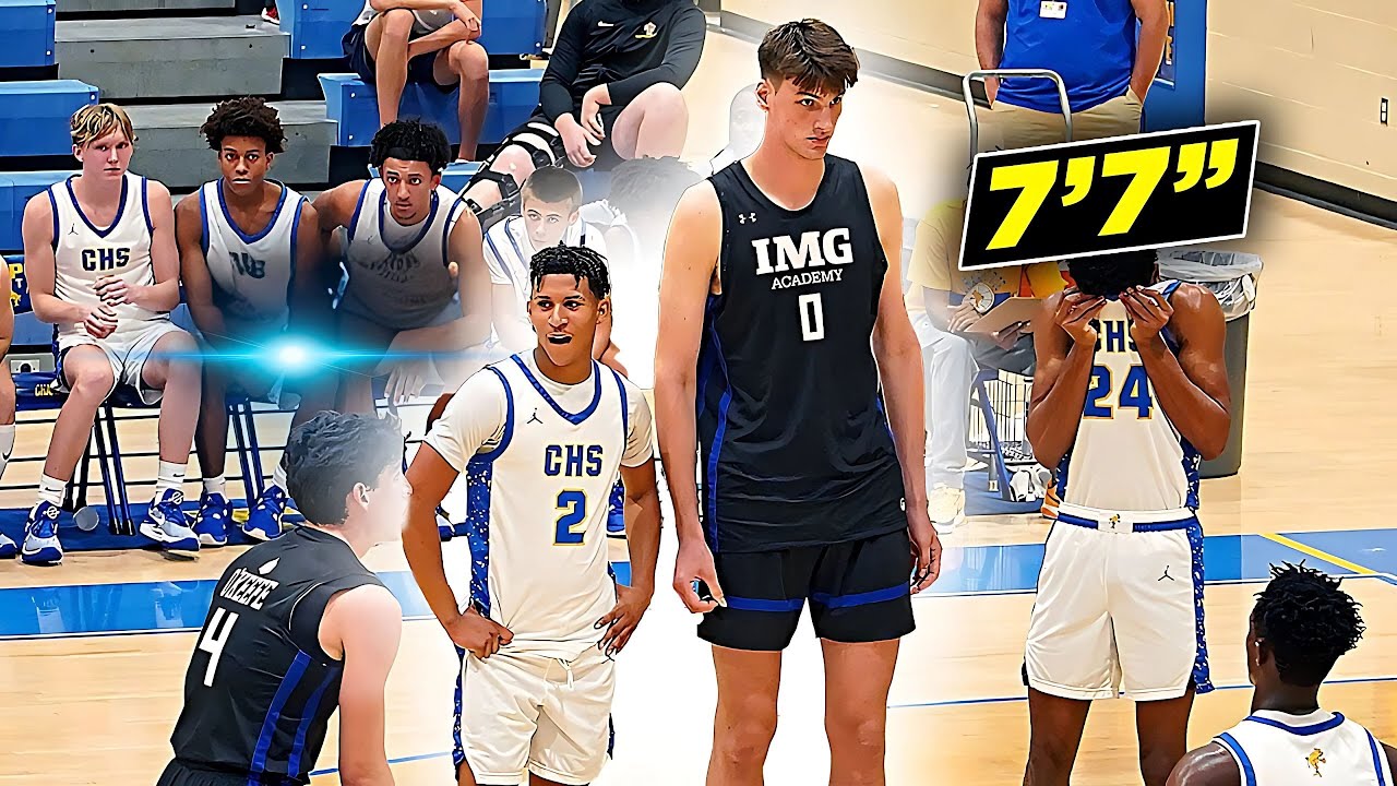7-FOOT-7 KID TAKES OVER IN THE 4TH QUARTER! - YouTube