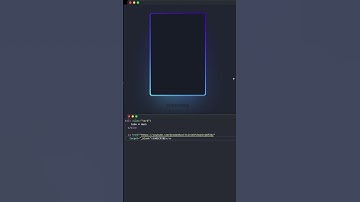 how to create a glowing card in html css js #coding #apnacollege #python #htmlcssjavascript #website