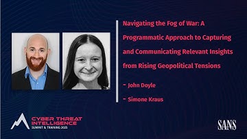 A Programmatic Approach to Capturing & Communicating Insights from Rising Geopolitical Tensions