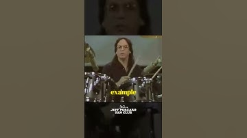 The Legendary Jeff Porcaro Technique