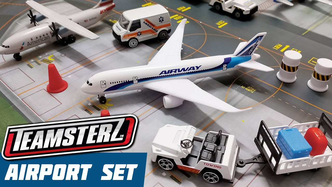 Игровой набор «Аэропорт Teamsterz» распакован!