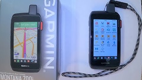 Garmin Montana 700i - Unboxing, General Overview, Connect to Computer & Mobile Device, Install Maps