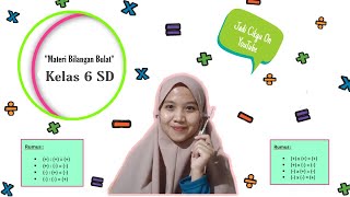 Pembelajaran bilangan bulat, sd kelas 6 ...