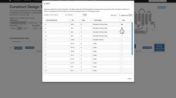 GPCRdb - Construct Design Tool (ERNEST spring meeting 2020)