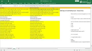 SGR Search Grid Refinement   Check & Go Part 2 Guide