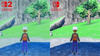 Pokémon Scarlet & Violet Switch vs Switch 2 Comparison