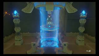 Dueling Peaks Shrines Shee Vaneer and Shee Venath Twin Memories.  Zelda BOTW