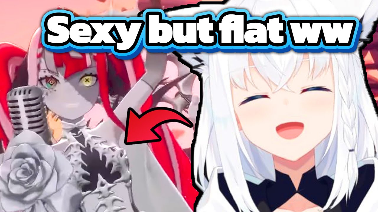 Fubuki talks about Ollie's new 3D model and starts roasting her out of nowhere lmao