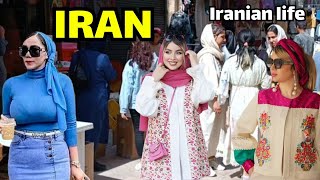 lRAN🇮🇷Walking in a part of Vakil Bazaar, life in the amazing country of IRAN